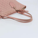 GUCCI GG Canvas Tote Bag Nylon Pink Gold 211976 Auth LNZ669-9