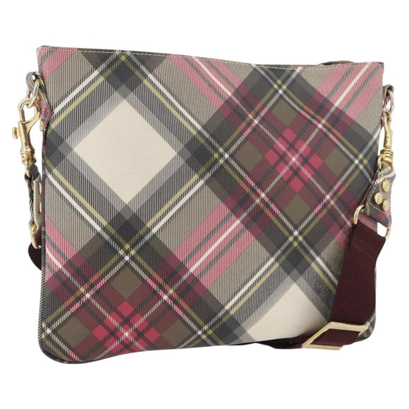 Vivienne Westwood Shoulder Bag PVC Pink Gold Auth LNZ673A