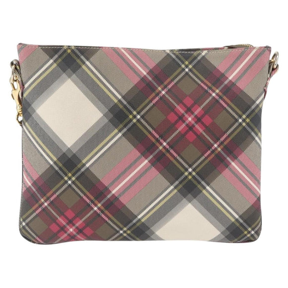 Vivienne Westwood Shoulder Bag PVC Pink Gold Auth LNZ673A