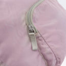 PRADA Backpack Nylon Pink Silver Auth LNZ680-23