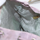 PRADA Backpack Nylon Pink Silver Auth LNZ680-27