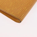 LOUIS VUITTON Epi Pochette Accessoires Pouch Yellow M52949 LV Auth LNZ682-14