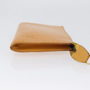 LOUIS VUITTON Epi Pochette Accessoires Pouch Yellow M52949 LV Auth LNZ682-3