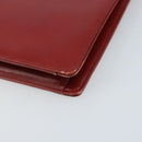 Christian Dior Handtas Leer Rood Goud Origineel LNZ689-9