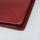 Christian Dior Handtas Leer Rood Goud Origineel LNZ689-15