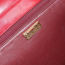 Christian Dior Handtas Leer Rood Goud Origineel LNZ689-10