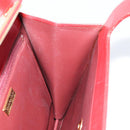 Christian Dior Handtas Leer Rood Goud Origineel LNZ689-18