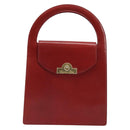 Christian Dior Handtas Leer Rood Goud Origineel LNZ689-13