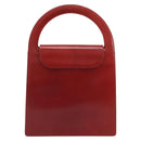 Christian Dior Handtas Leer Rood Goud Origineel LNZ689-2