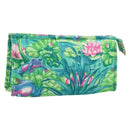 HERMES Pouch Canvas Green Auth LNZ691A-1