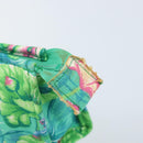 HERMES Pouch Canvas Green Auth LNZ691A-13