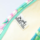 HERMES Pouch Canvas Green Auth LNZ691A-14
