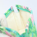 HERMES Pouch Canvas Green Auth LNZ691A-17