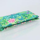 HERMES Pouch Canvas Green Auth LNZ691A-6