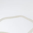 FENDI Hand Bag Leather 2way White Silver Auth LNZ694-15
