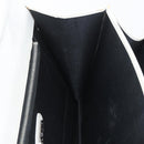 FENDI Hand Bag Leather 2way White Silver Auth LNZ694-21