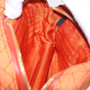 PRADA Schoudertas Nylon Oranje Goud Auth LNZ699-22
