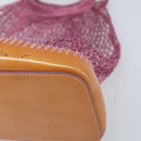 PRADA Handtas Lakleer Gaas Roze Auth LNZ700-9
