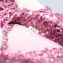 PRADA Hand Bag Patent leather mesh Pink Auth LNZ700-12