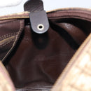 Christian Dior Trotter Canvas Boston Bag Beige Gold Auth LNZ706-16