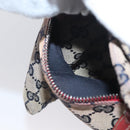 GUCCI GG Canvas Sherry Line Waist bag Beige Silver 28566 Auth LNZ713-20