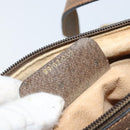 GUCCI GG Supreme Web Sherry Line Bag PVC Beige Gold 89 02 032 Auth LNZ714-12