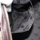 GUCCI GG Crystal Duchessa Hand Bag Coated Canvas Beige Gold Auth LNZ715-22