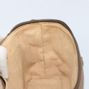GUCCI GG Supreme Web Sherry Line Bag PVC Beige Gold 904 02 069 Auth LNZ716-21