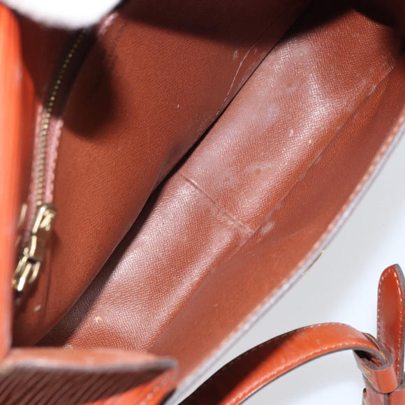 LOUIS VUITTON Epi Saint Cloud GM Shoulder Bag Brown M52193 LV Auth LNZ717