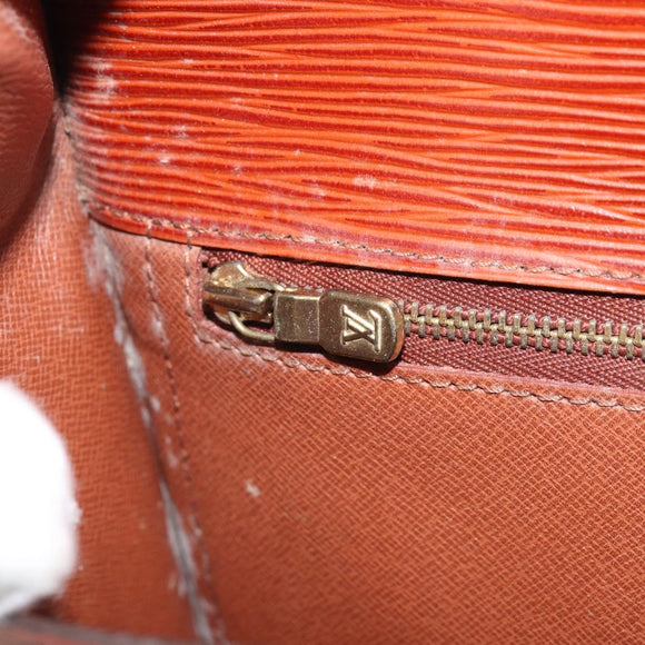LOUIS VUITTON Epi Saint Cloud GM Shoulder Bag Brown M52193 LV Auth LNZ717