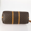 LOUIS VUITTON Monogram Keepall Bandouliere 55 Boston Bag M41414 LV Auth LNZ723-11