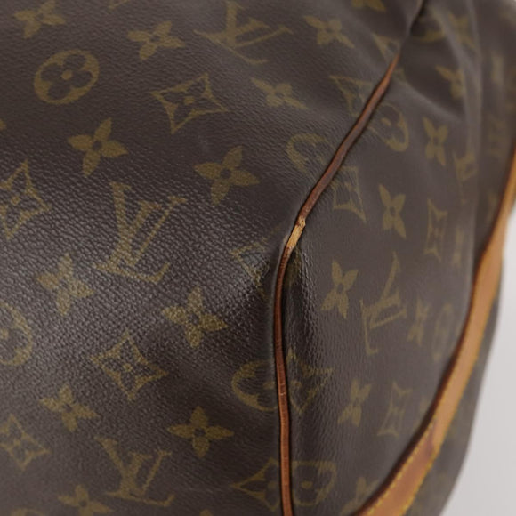 LOUIS VUITTON Monogram Keepall Bandouliere 55 Boston Bag M41414 LV Auth LNZ723