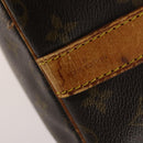 LOUIS VUITTON Monogram Keepall Bandouliere 55 Boston Bag M41414 LV Auth LNZ723-17