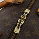 LOUIS VUITTON Monogram Keepall Bandouliere 55 Boston Bag M41414 LV Auth LNZ723-18
