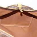 LOUIS VUITTON Monogram Keepall Bandouliere 55 Boston Bag M41414 LV Auth LNZ723-21
