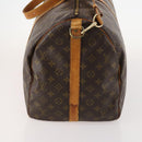 LOUIS VUITTON Monogram Keepall Bandouliere 55 Boston Bag M41414 LV Auth LNZ723-4