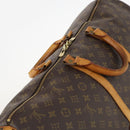 LOUIS VUITTON Monogram Keepall Bandouliere 55 Boston Bag M41414 LV Auth LNZ723-6