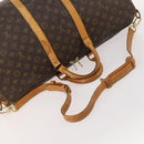 LOUIS VUITTON Monogram Keepall Bandouliere 55 Boston Bag M41414 LV Auth LNZ723-7