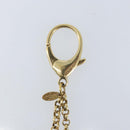 LOUIS VUITTON Fully Flower Charm metaal Rood Goud M67128 LV Auth LNZ728-3