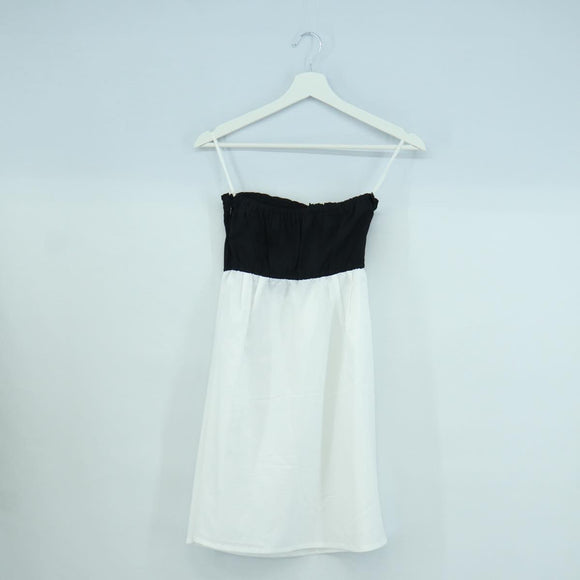 BURBERRY Nova Check One Piece Canvas Ivory Auth LNZ730A