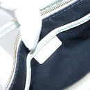 CELINE C Macadam Canvas Accessoire Pouch Suède Lichtblauw Goud Auth LNZ731A-15