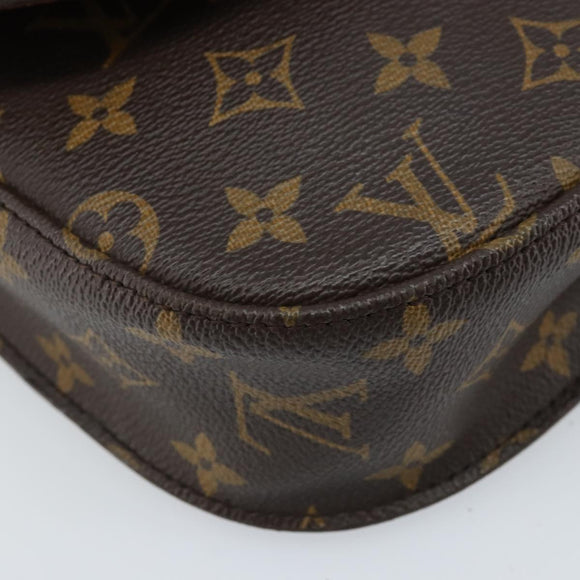 LOUIS VUITTON Monogram Saint Cloud GM Shoulder Bag M51242 LV Auth LNZ736