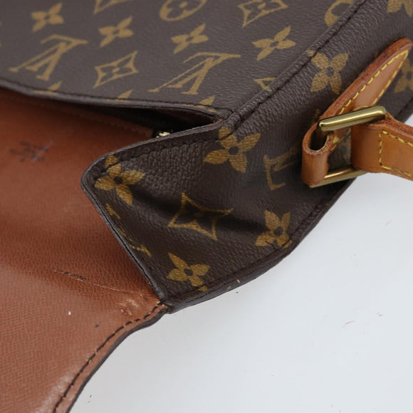 LOUIS VUITTON Monogram Saint Cloud GM Shoulder Bag M51242 LV Auth LNZ736