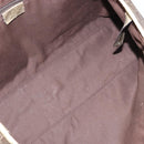 GUCCI GG Canvas Tote Bag Brown Gold 163805 Auth LNZ740-11