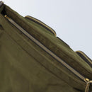 PRADA Shoulder Bag Nylon Khaki Gold Auth LNZ745-10