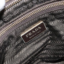 PRADA Shoulder Bag Nylon Khaki Gold Auth LNZ745-21