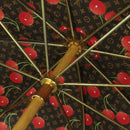 LOUIS VUITTON Monogram Cherry Umbrella Polyester Wood M70125 LV Auth LNZ750V-12