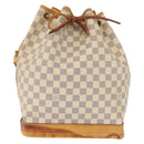 LOUIS VUITTON Damier Azur Noe Shoulder Bag N42222 LV Auth LNZ751A-13