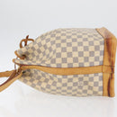 LOUIS VUITTON Damier Azur Noe Shoulder Bag N42222 LV Auth LNZ751A-4