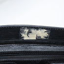 LOUIS VUITTON Epi Sac Plat PM Hand Bag Black M58658 LV Auth LNZ753-10